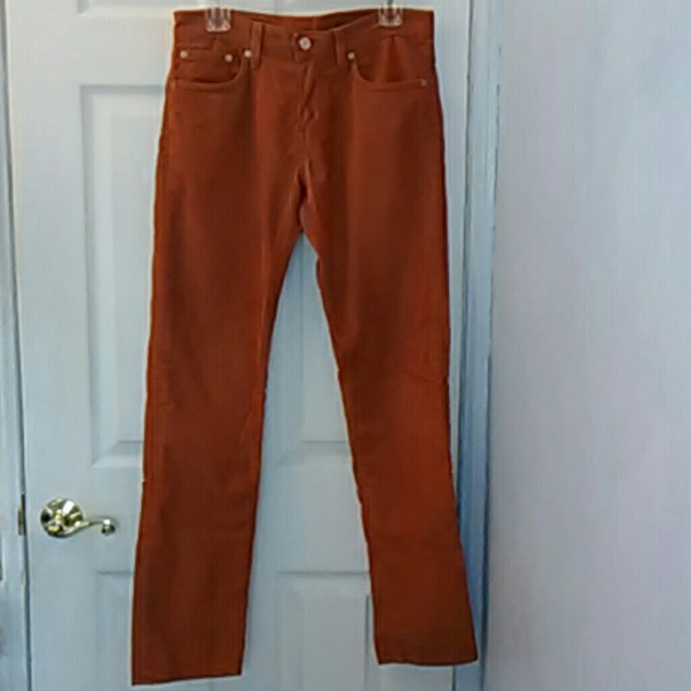 Men's 29x32 Levi's 511 burnt orange cords